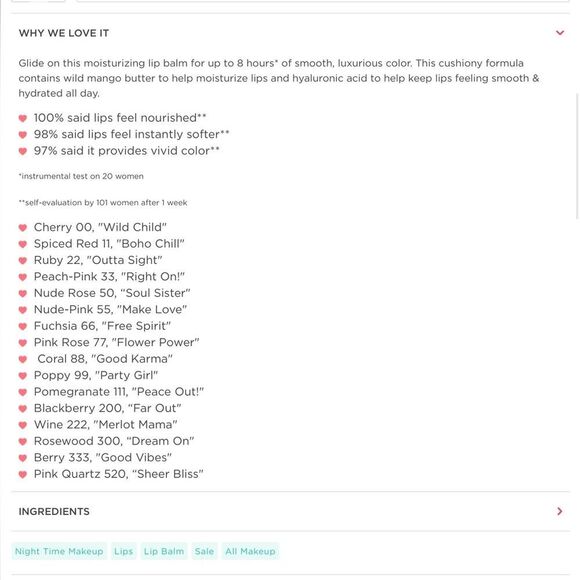 Benefit California Kissin’ Color Balm Moisturizing Lip Balm - Picture 4 of 6